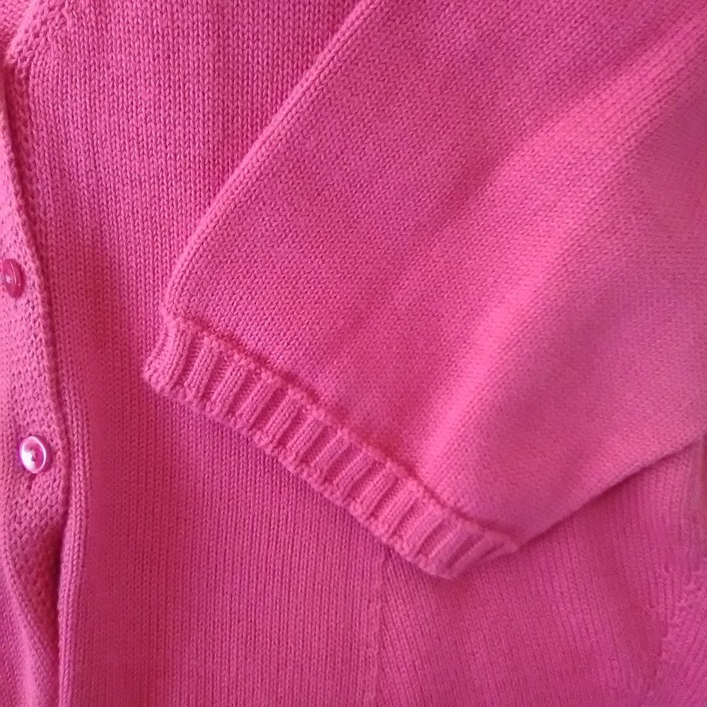 Pink Cardigan/Talbots - Picture 4 of 4